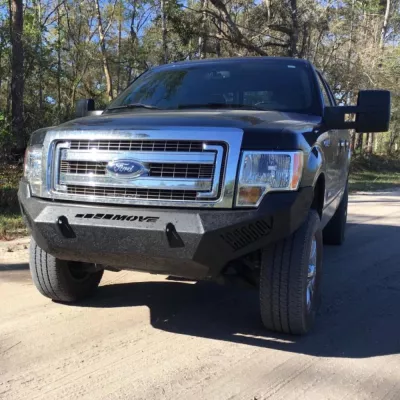 FORD F150 2009-2014 with PRECISION FRONT Weld It Yourself STANDARD installed