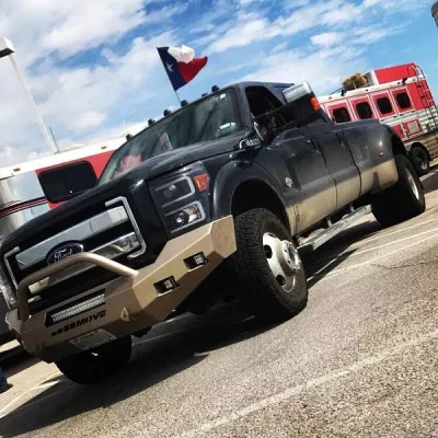 FORD F250-350 2011-2016 with CLASSIC FRONT W.I.Y.KIT STANDARD installed