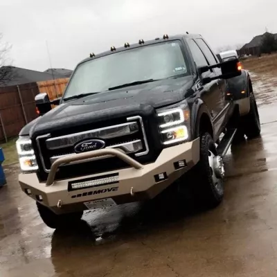 FORD F250-350 2011-2016 with CLASSIC FRONT W.I.Y.KIT STANDARD installed
