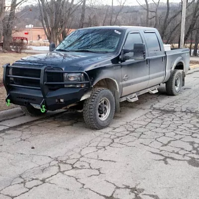 FORD F250-350 1999-2004 with CLASSIC FRONT W.I.Y.KIT STANDARD installed