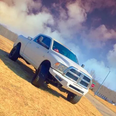 DODGE 2500-3500 2010-2018 with PRECISION FRONT Weld It Yourself STANDARD installed
