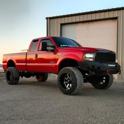 FORD F250-350 1999-2004 with CLASSIC FRONT W.I.Y.KIT STANDARD installed