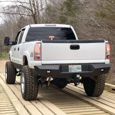 CHEVY 2500-3500HD 2003-2007 with PRECISION REAR Weld It Yourself STANDARD installed