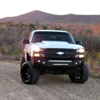 CHEVY 1500HD 2003-2007 with CLASSIC FRONT Weld It Yourself STANDARD installed