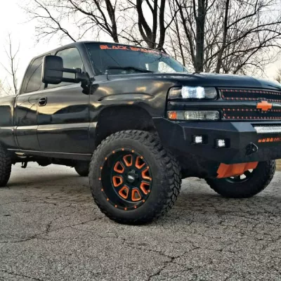 CHEVY 1500 1999-2002 with CLASSIC FRONT Weld It Yourself STANDARD installed