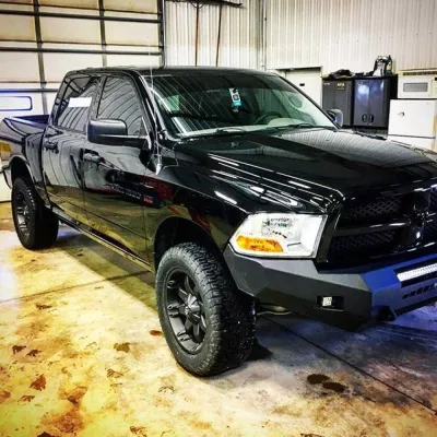 DODGE 1500 2009-2012 with CLASSIC FRONT Weld It Yourself STANDARD installed