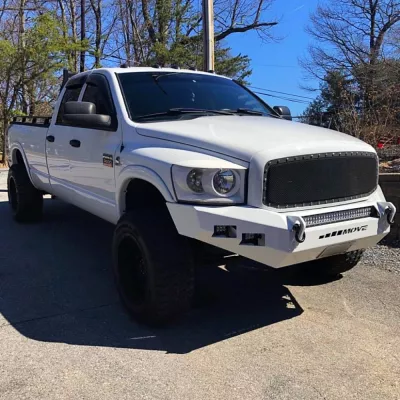 DODGE 2500-3500 2006-2009 with CLASSIC FRONT Weld It Yourself STANDARD installed