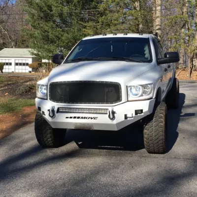 DODGE 2500-3500 2006-2009 with CLASSIC FRONT Weld It Yourself STANDARD installed