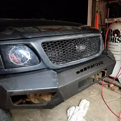 FORD F150 1999-2003 with PRECISION FRONT Weld It Yourself STANDARD installed