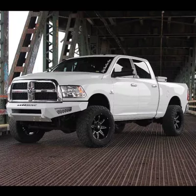 DODGE 2500-3500 2010-2018 with PRECISION FRONT Weld It Yourself STANDARD installed