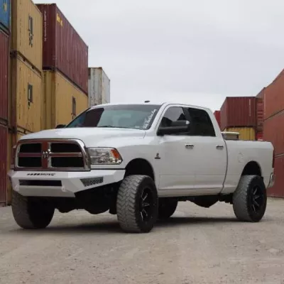DODGE 2500-3500 2010-2018 with PRECISION FRONT Weld It Yourself STANDARD installed