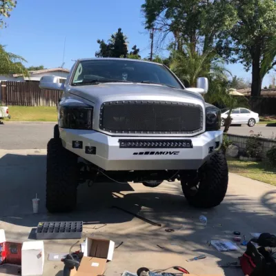 DODGE 2500-3500 2006-2009 with CLASSIC FRONT Weld It Yourself STANDARD installed