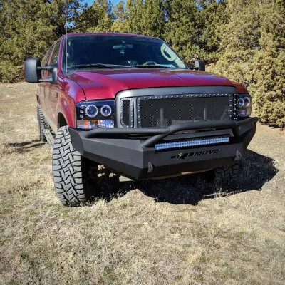 FORD F250-350 1999-2004 with CLASSIC FRONT W.I.Y.KIT STANDARD installed