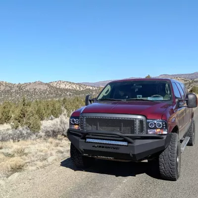 FORD F250-350 1999-2004 with CLASSIC FRONT W.I.Y.KIT STANDARD installed