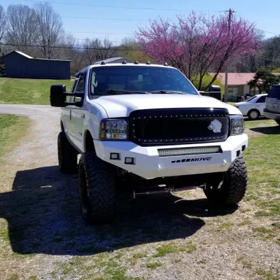 FORD F250-350 1999-2004 with CLASSIC FRONT W.I.Y.KIT STANDARD installed