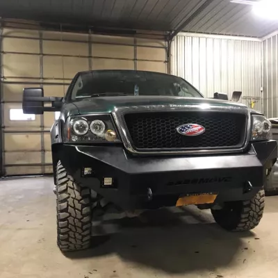 FORD F150 2004-2008 with CLASSIC FRONT Weld It Yourself STANDARD installed