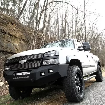 CHEVY 2500-3500HD 2003-2007 with CLASSIC FRONT Weld It Yourself STANDARD installed