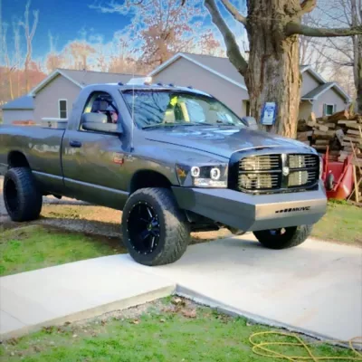 DODGE 2500-3500 2006-2009 with CLASSIC FRONT Weld It Yourself STANDARD installed