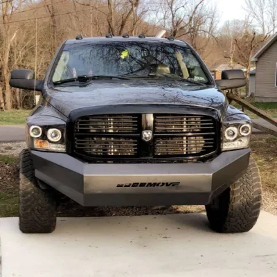 DODGE 2500-3500 2006-2009 with CLASSIC FRONT Weld It Yourself STANDARD installed