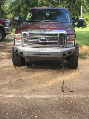 FORD F250-350 2008-2010 with CLASSIC FRONT Weld It Yourself STANDARD installed