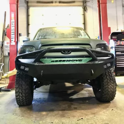 TOYOTA TUNDRA 2003-2006 [DOUBLE CAB] with PRECISION FRONT Weld It Yourself STANDARD installed