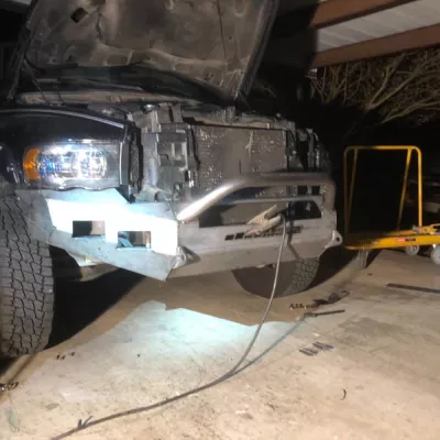 DODGE 2500-3500 2003-2005 with CLASSIC FRONT Weld It Yourself STANDARD installed