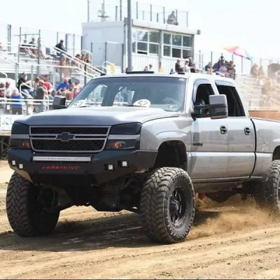 CHEVY 2500-3500HD 2003-2007 with CLASSIC FRONT Weld It Yourself STANDARD installed