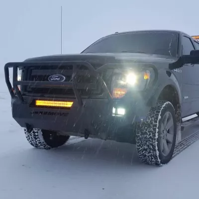 FORD F150 2009-2014 with CLASSIC FRONT Weld It Yourself STANDARD installed
