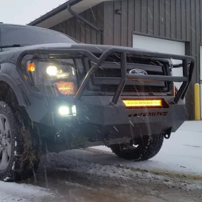FORD F150 2009-2014 with CLASSIC FRONT Weld It Yourself STANDARD installed