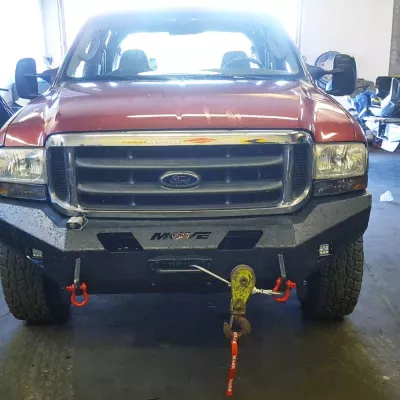 FORD F250-350 1999-2004 with CLASSIC FRONT W.I.Y.KIT OFFROAD installed