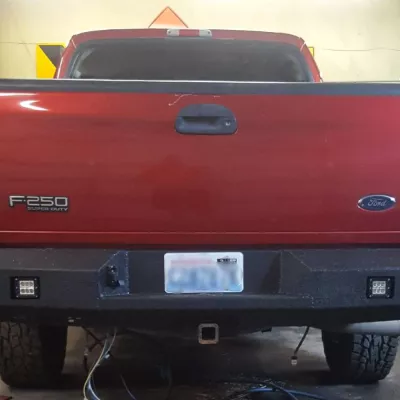 FORD F250-350 1999-2004 with CLASSIC REAR W.I.Y.KIT STANDARD installed