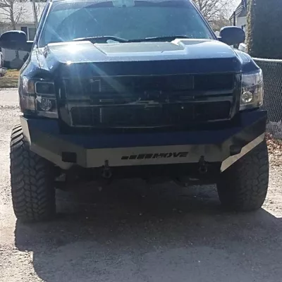 CHEVY 2500-3500HD 2007.5-2010 with CLASSIC FRONT Weld It Yourself STANDARD installed