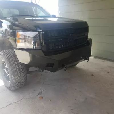 CHEVY 2500-3500HD 2007.5-2010 with CLASSIC FRONT Weld It Yourself STANDARD installed