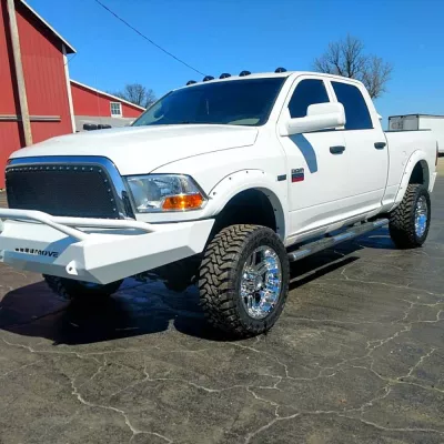 DODGE 2500-3500 2010-2018 with CLASSIC FRONT Weld It Yourself STANDARD installed