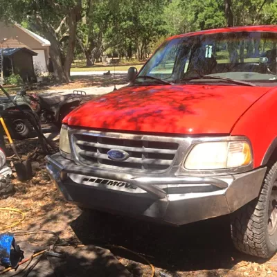 FORD F150 1999-2003 with PRECISION FRONT Weld It Yourself STANDARD installed