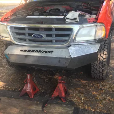 FORD F150 1999-2003 with PRECISION FRONT Weld It Yourself STANDARD installed