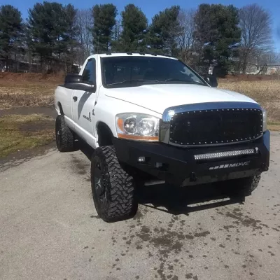 DODGE 2500-3500 2006-2009 with CLASSIC FRONT Weld It Yourself STANDARD installed