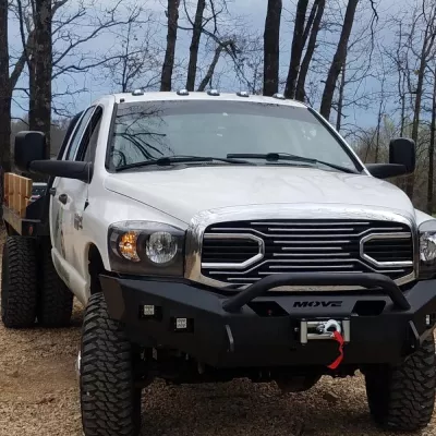 DODGE 2500-3500 2006-2009 with CLASSIC FRONT Weld It Yourself Offroad installed