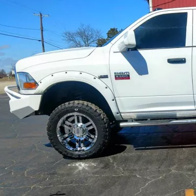 DODGE 2500-3500 2010-2018 with CLASSIC FRONT Weld It Yourself STANDARD installed