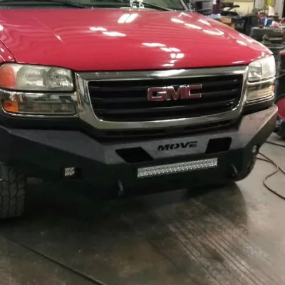 GMC 2500-3500HD 2003-2007 with CLASSIC FRONT Weld It Yourself Offroad installed