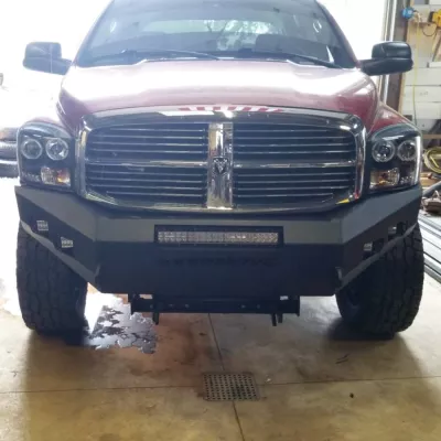 DODGE 2500-3500 2006-2009 with CLASSIC FRONT Weld It Yourself STANDARD installed