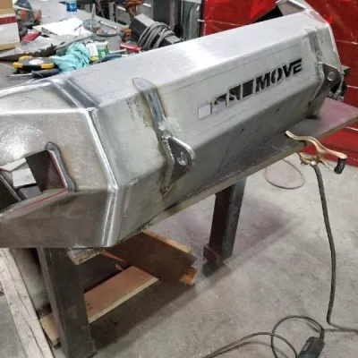 CHEVY 2500-3500HD 2007.5-2010 with CLASSIC FRONT Weld It Yourself STANDARD installed