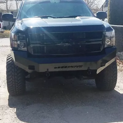 CHEVY 2500-3500HD 2007.5-2010 with CLASSIC FRONT Weld It Yourself STANDARD installed