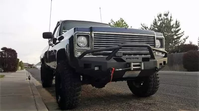 GMC 2500-3500HD 1973-1980 with CLASSIC FRONT W.I.Y.KIT OFFROAD installed
