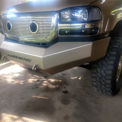 GMC 2500-3500HD 2003-2007 with CLASSIC FRONT Weld It Yourself STANDARD installed