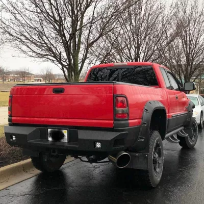 DODGE 2500-3500 1994-2002 with CLASSIC REAR Weld It Yourself STANDARD installed