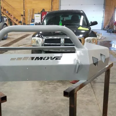 DODGE DAKOTA 2005-2011 with CLASSIC FRONT Weld It Yourself STANDARD installed