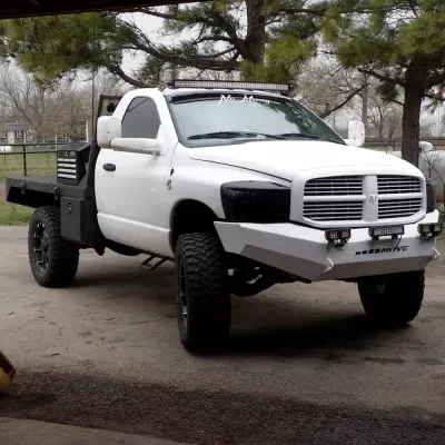 DODGE 2500-3500 2006-2009 with CLASSIC FRONT Weld It Yourself STANDARD installed