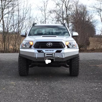 TOYOTA TACOMA 2012-2015 with CLASSIC FRONT Weld It Yourself Offroad installed