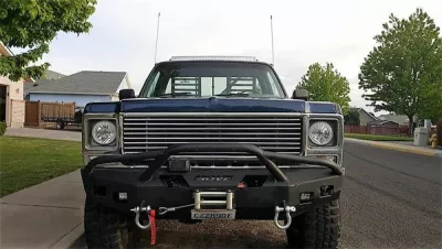 GMC 2500-3500HD 1973-1980 with CLASSIC FRONT W.I.Y.KIT OFFROAD installed